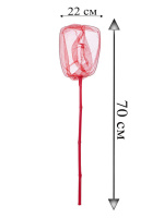 Сачок 70*22см квадрат, ассорти