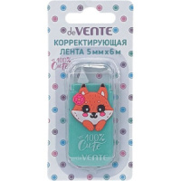 Корректирующая лента deVENTE.100% Cute. Fox, 5мм*6м