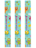 Закладка пластиковая "Забавные монстрики"