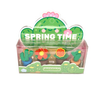 Набор ластиков  4 шт. "Кактус" ассорти дизайнов