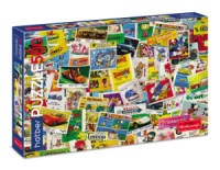 Пазлы  500 элементов  480*330мм.  "Ностальгия. Жвачка СССР" Premium