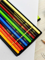 Карандаши цвет. 12цв  Феникс+ "Классик", деревянные, 3ММ