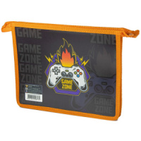 Папка д/тетрад. А5 (230*190*50) 1отд. молния сверху, пластик "Game zone "