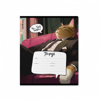 Тетрадь А5 18л кл. Erich Krause "Cat Boss" MIX-PACK