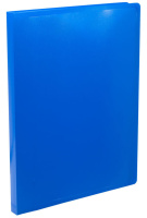Папка файл А4  30лист 0,50мм, синяя