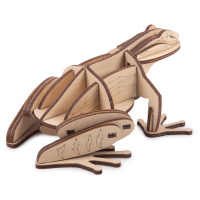 Изготовление модели из дерева "Лягушка" 13*7см