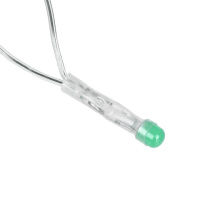 Гирлянда электрическая 10м 120LED светодиодная, прозарчный шнур, вьюн 220В, зеленый цвет