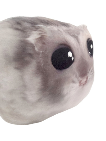 Мягкая игрушка 24см "Хомяк Мем"