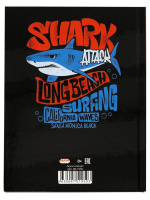 Записная книжка мальчика А5 80л. 7БЦ "Акула атакует" глянц.лам.