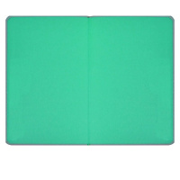 Записная книжка А6 кожзам, мягк.пер.,  96л. "Плонже розовый" ляссе