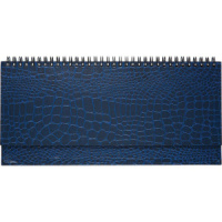 Планинг дат. 2026г, 294*142мм 64л., тв. обл., бумвинил, Arkona  синий, ляссе