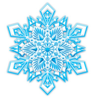 Вырубная фигурка 8*8см "Снежинка"