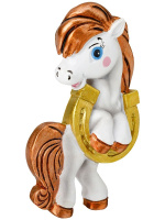 Магнит 7см "Пони с подковой"