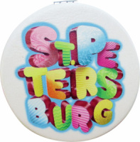 Зеркало "Объемные буквы" мягкое