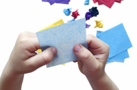 Аппликация из тишью 18*21см "Елочка" 3+