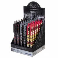 Ручка шариковая автомат. "Игра престолов" синяя, 0,7мм