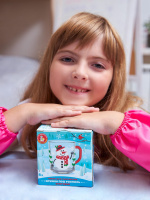 Набор для росписи кружки "Снеговик" 8+