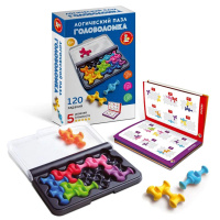 Игра настольная "Логический пазл" 8 деталей 5+