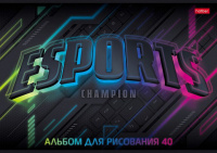Альбом А4 40л скоба "Геймеры"  100 г/м2
