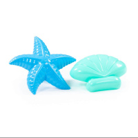 Формочки "Морская звезда, ракушка"