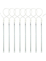 Гирлянда электрическая Штора 3м, 30см, 8LED "Метеоритный дождь" 220 В, холодный свет