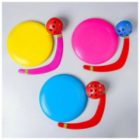 Набор игр. Бумаренг малый 30см, Летающая тарелка 23см,  Мяч