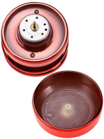 Ароматизатор в автомобиль "Скорость" на солнечной батарее, 6*6см, красный