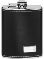 Фляжка  подарочная 270мл "Кожа"
