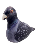 Мягкая игрушка 25см "Голубь Злодей"