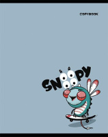 Тетрадь А5 48л кл. Альфа-Тренд "Снуууупи" выб.твин УФ-лак, белизна 100%