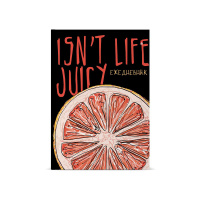 Ежедневник недат. А6 128л., 7БЦ "Juicy life. Грейпфрут" кл., глянц.лам.