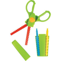 Ножницы детские "deVENTE. Zig Zag"  16,5см, 9в1, фигурные лезвия