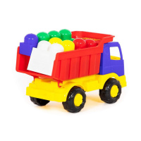 Набор игрушек. Автомобиль "Салют" 21см, конструктор "Юриор" 9 эл.