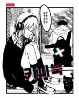 Тетрадь А5 48л кл. Hatber "Аниме-комикс" 5 диз.в блоке, белизна 98%