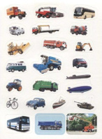 Альбом наклеек А5 8 стр., "100 наклеек. Транспорт" Альбом наклеек А5 8 стр., "100 наклеек. Транспорт"