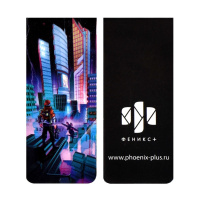 Набор закладок магнитных  4шт., "Игра в реальности" 25*58мм