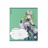 Тетрадь А5 18л кл. Erich Krause "Manga",выб. УФ-лак, глиттер