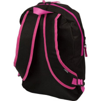 Рюкзак подростковый 40*29*17см deVENTE "Black" , 1 отд, 1 пер.карм, черный с розовым