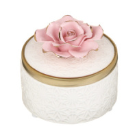 Шкатулка 10см "Круг", керамика