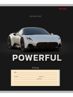 Тетрадь А5 18л лин. Проф-Пресс "Красота автомобиля", белизна 100%