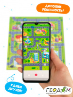Пазл-рамка с дополненной реальностью 300*305мм. 23 элемента "Город"