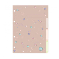 Разделители для тетрадей на кольцах А5 4л. Альт "My Sweet"