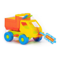 Набор игрушек. Автомобиль "Кузя", лопатка, грабельки.