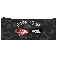 Пенал-косметичка (190*75) молния, ткань "Skate republic"