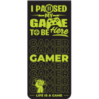 Набор закладок магнитных  4шт., "Game" 25*56,6мм