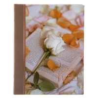 Фотоальбом 100 фото 10*15см Роза белая...