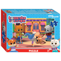 Пазлы   54 элемента  180*130мм. "Мульт. Ми-ми-мишки. Сказочный патруль и др"