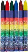 Мелки восковые ЛУЧ Классика  6цв, круглые, 8*90мм