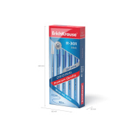 Ручка гелевая EK R-301 ORIGINAL GEL синяя, 0,5мм