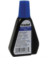 Штемпельная краска 28мл, синяя